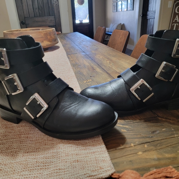 Buckle Ankle Boots - Picture 2 of 6